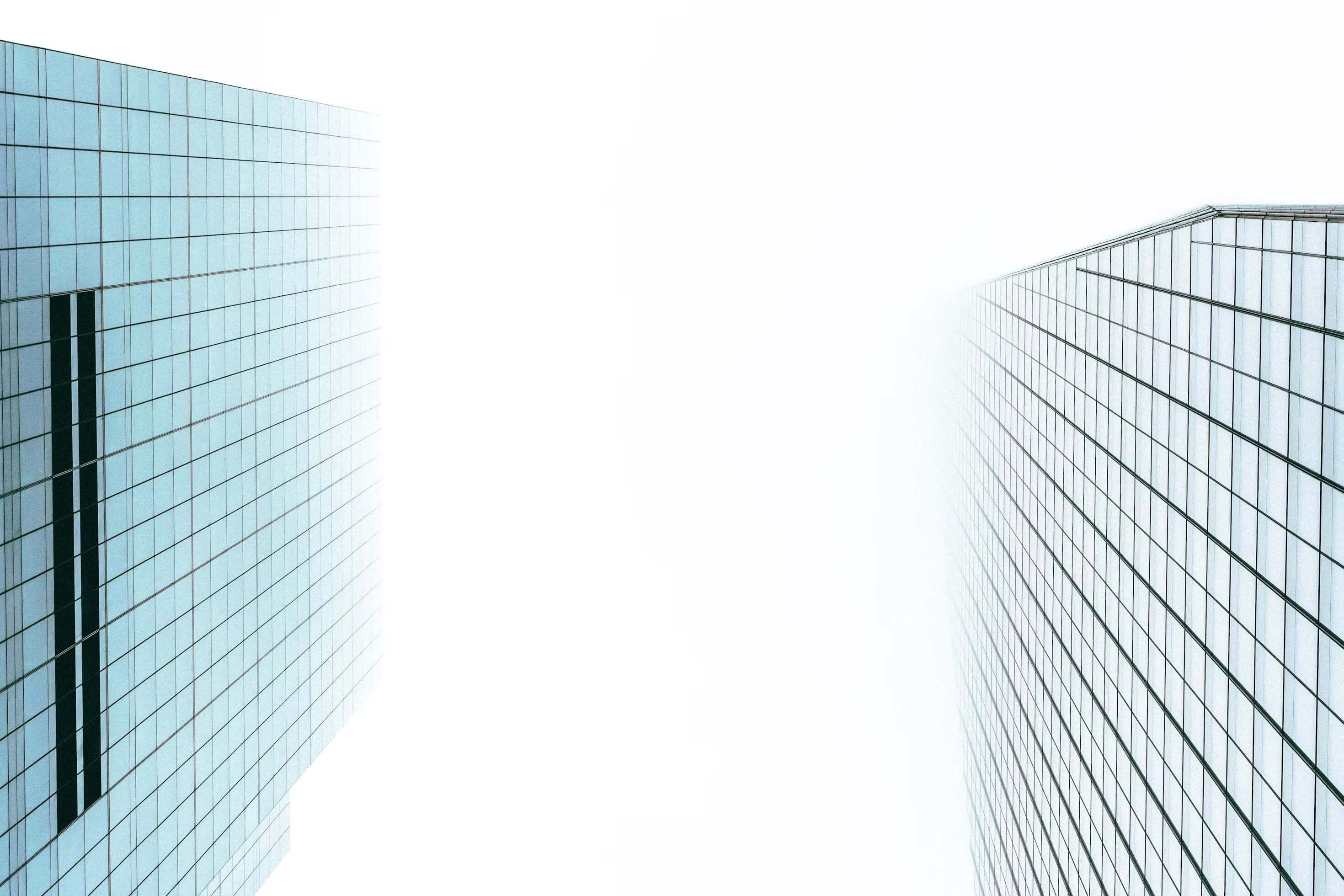 Modern glass skyscrapers symbolizing professionalism, industry expertise, and leadership in tax credit recovery services